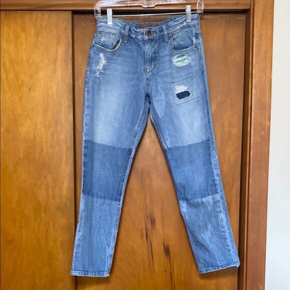 Joe's Jeans Collectors’ Edition Blue Ex-Lover Straight Loose BF Crop Jeans - 24 - Picture 1 of 11